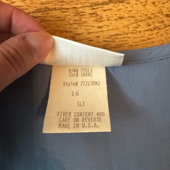 Vintage Nina Piccalino Blue Pearl Dress - Picture 5 of 7